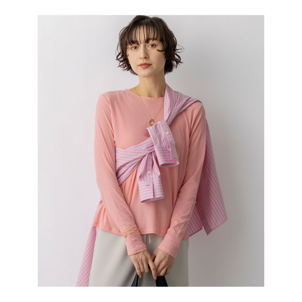 シアーフライス レイヤード ロンTEE1