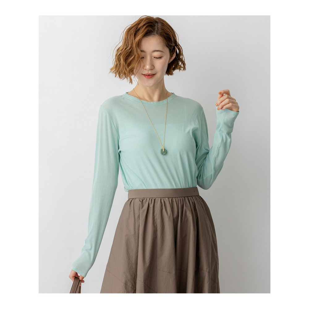 シアーフライス レイヤード ロンTEE1