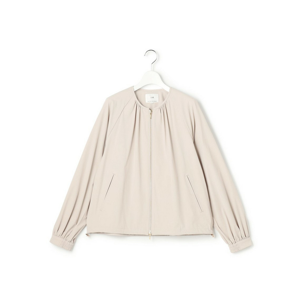 2WAYストレッチタフタ ギャザーブルゾン9