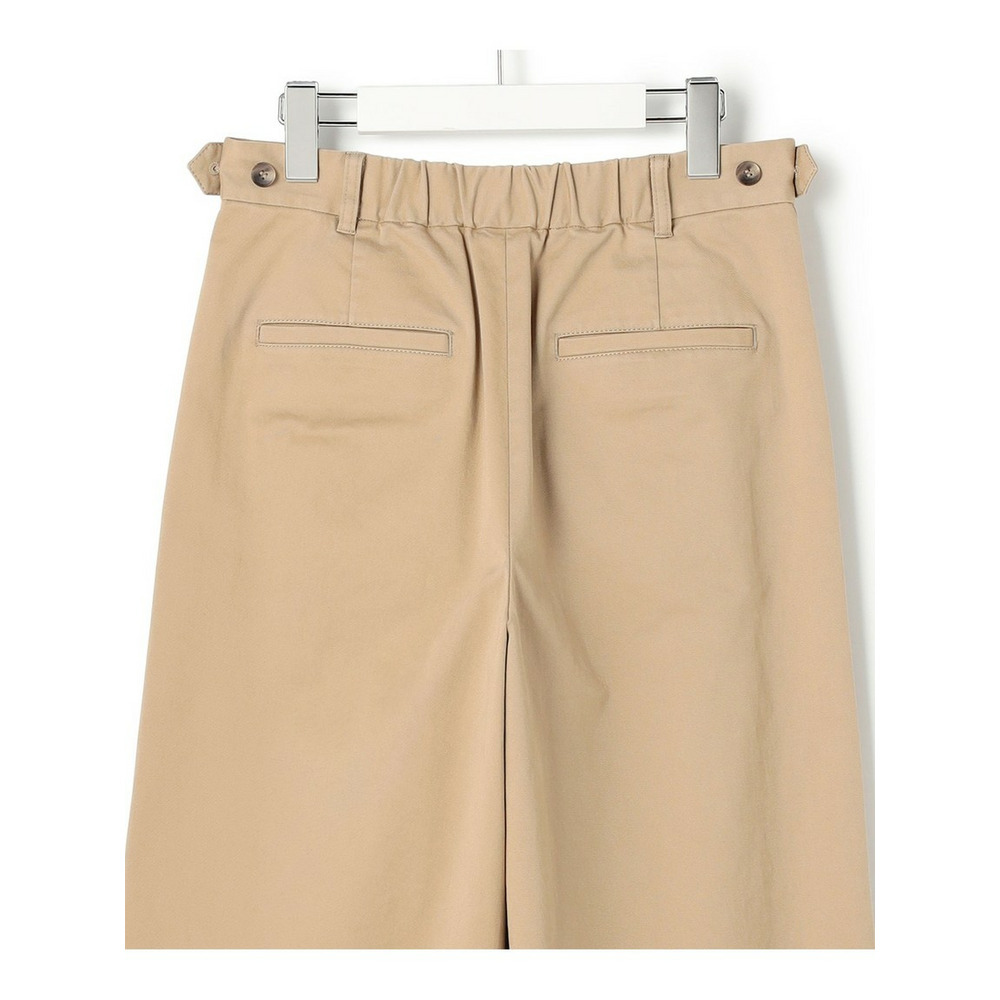 【見上愛さん着用/Oggi掲載】ストレッチギャバ チノ ワイド パンツ24