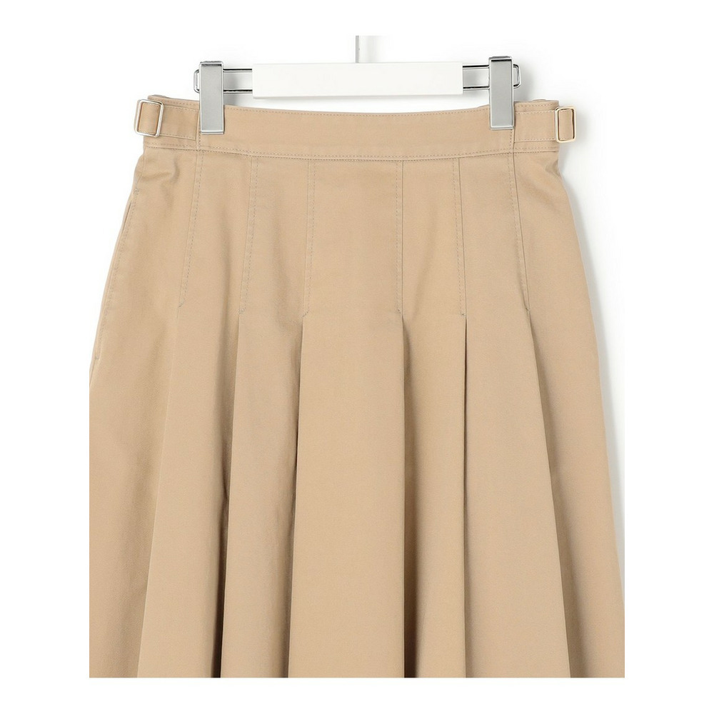 ストレッチギャバ チノ タックフレアスカート13