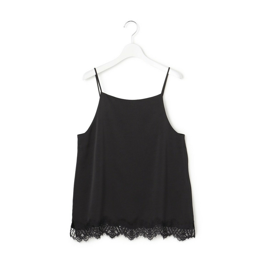 サテンレースキャミソール21