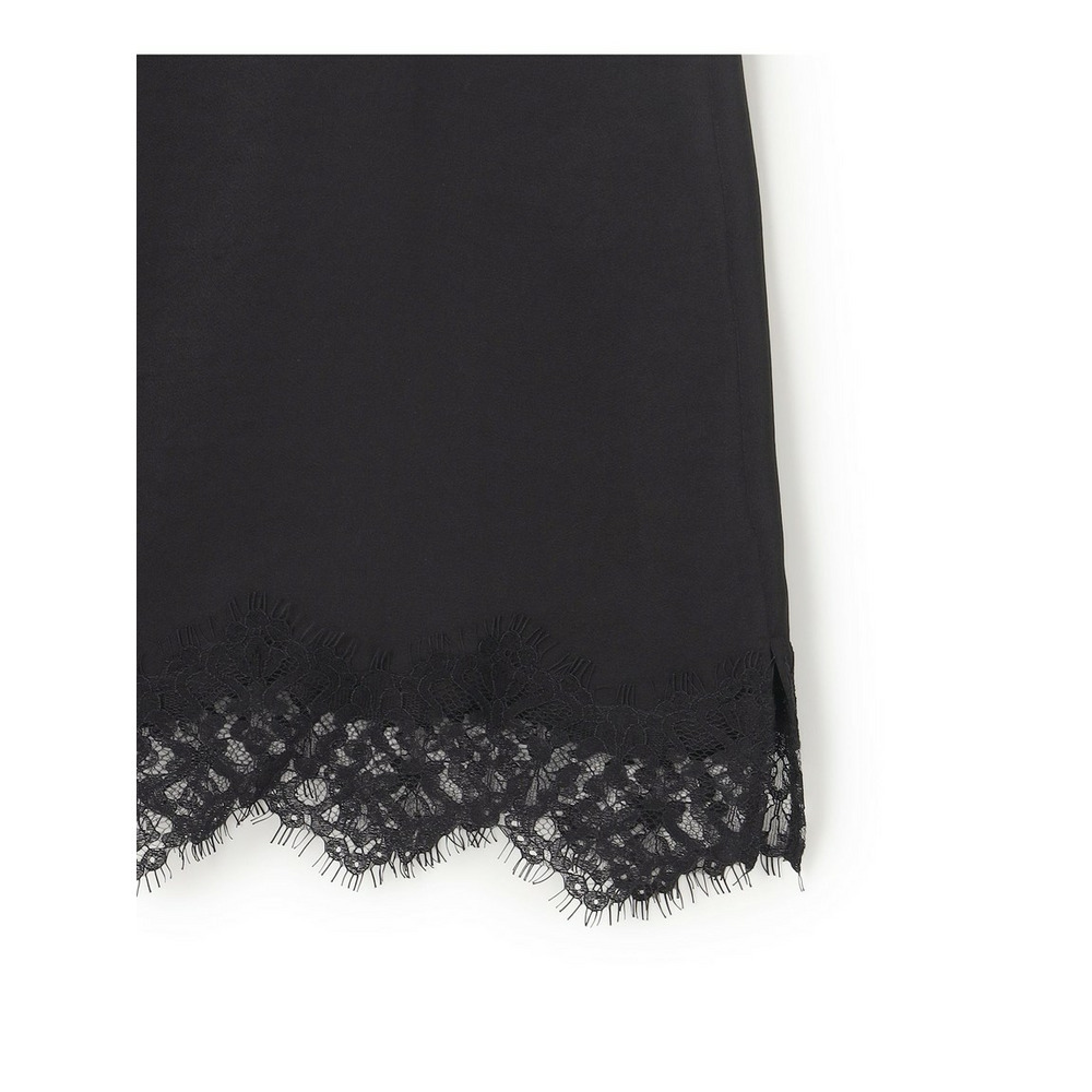 サテンレースキャミソール24