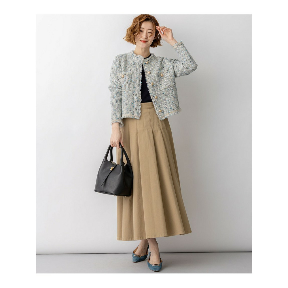 プレミアムビオコットン クルーネック ニット15