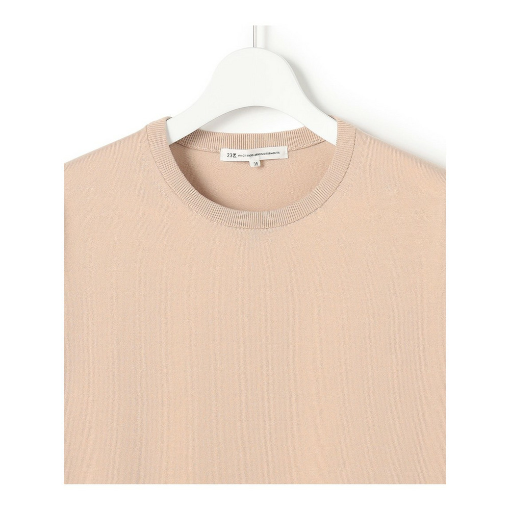 プレミアムビオコットン クルーネック ニット18