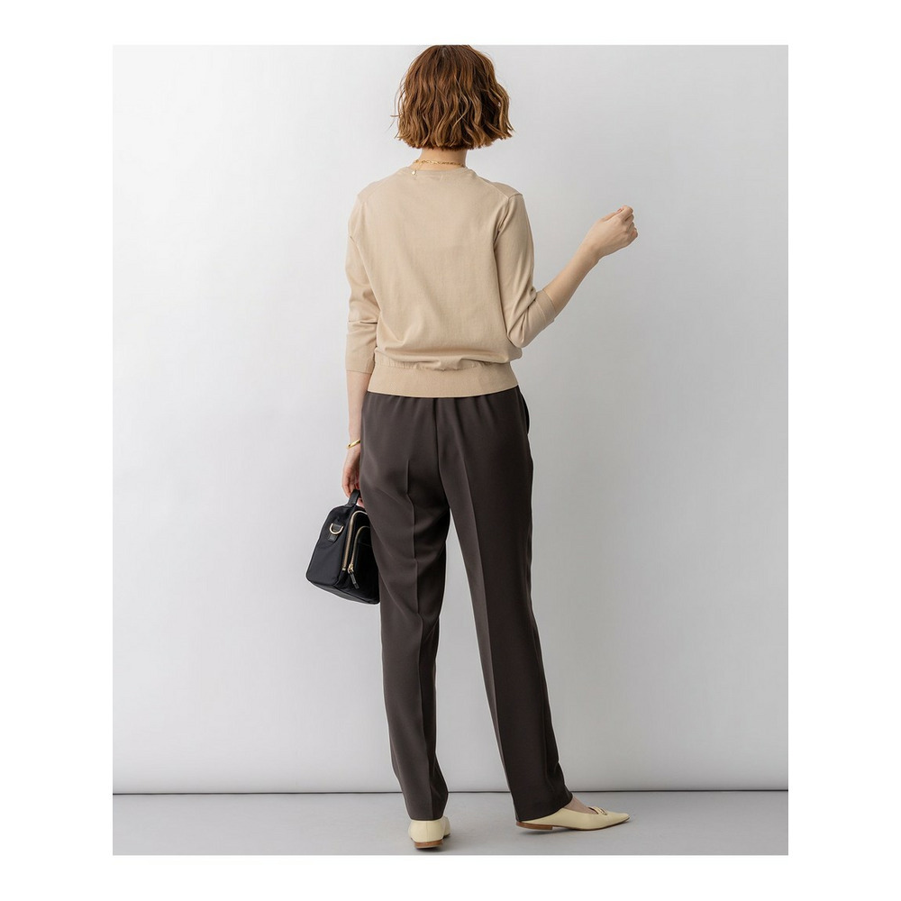 プレミアムビオコットン クルーネック ニット3