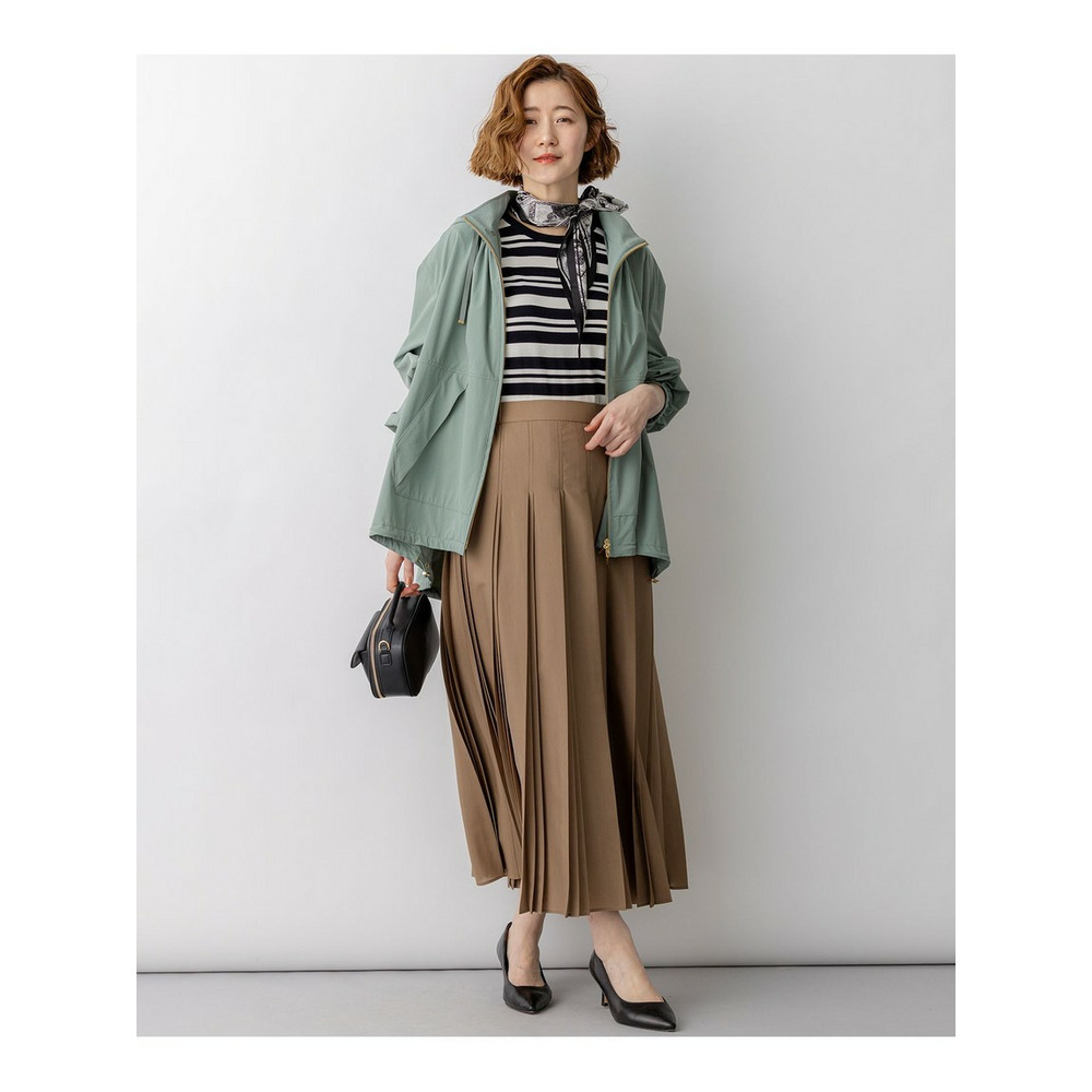 プレミアムビオコットン クルーネック ボーダー ニット4