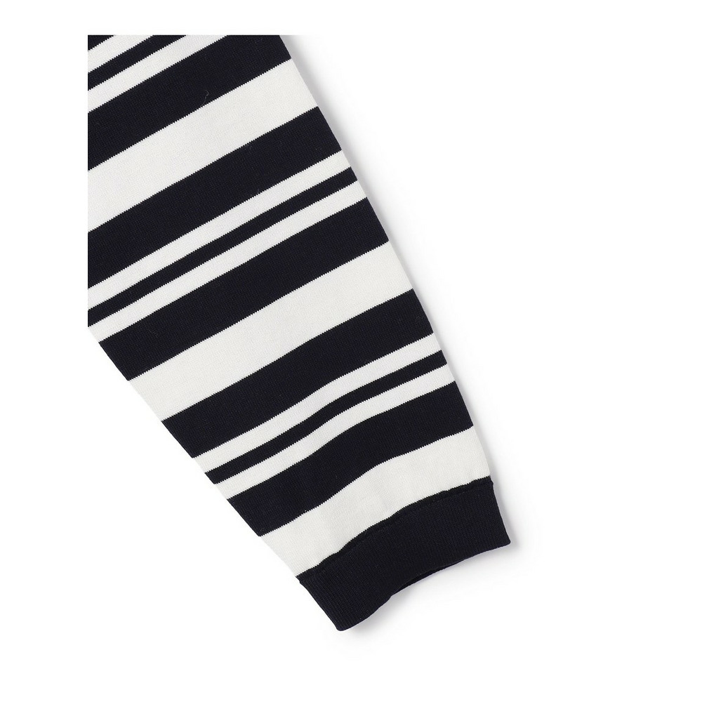 プレミアムビオコットン クルーネック ボーダー ニット8