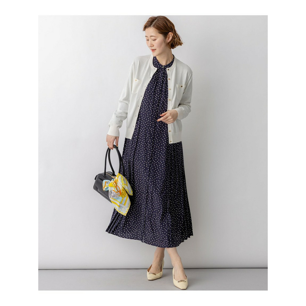 ランダムドットプリント ワンピース4