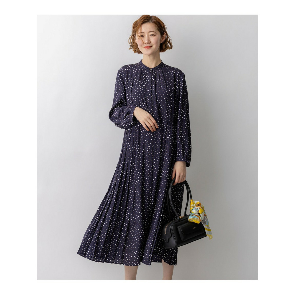 ランダムドットプリント ワンピース1