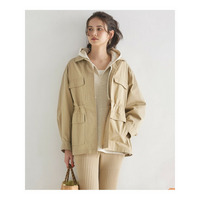 【SLOW/一部店舗限定】ハイカウントギャバ ミリタリージャケット