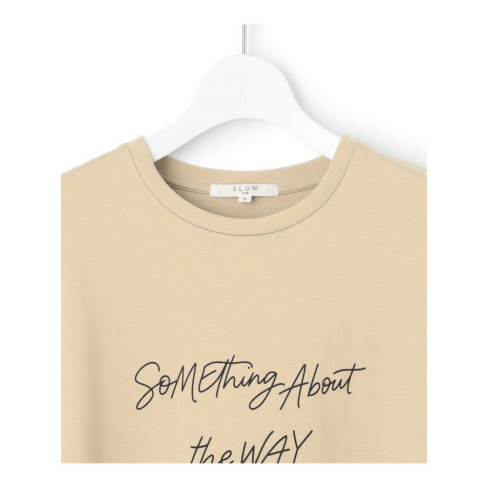 【SLOW/一部店舗限定】ヴィンテージライク ロゴ Tシャツ13