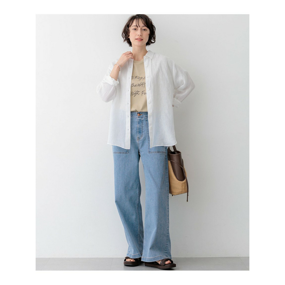 【SLOW/一部店舗限定】ヴィンテージライク ロゴ Tシャツ7