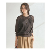 【SLOW/一部店舗限定】シアー プルオーバー ニット