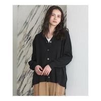 【SLOW/一部店舗限定】コットンポリエステル カーディガン