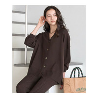 【SLOW/一部店舗限定】コットンポリエステル カーディガン