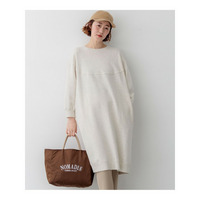 【SLOW/一部店舗限定】ハイゲージテリー デザイン ワンピース