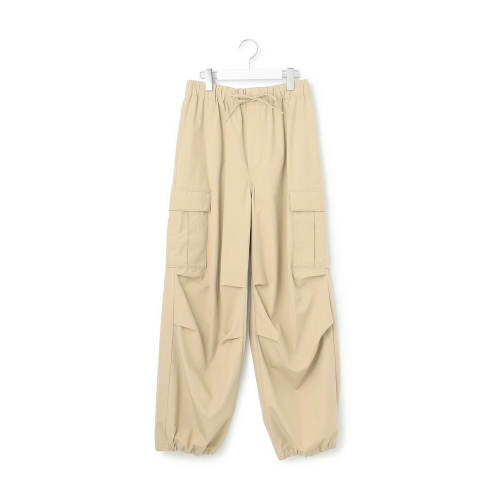 【SLOW/一部店舗限定】ハイカウントギャバ パラシュート カーゴパンツ4