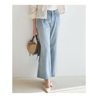 【SLOW/一部店舗限定】ワイドシルエット デニム パンツ