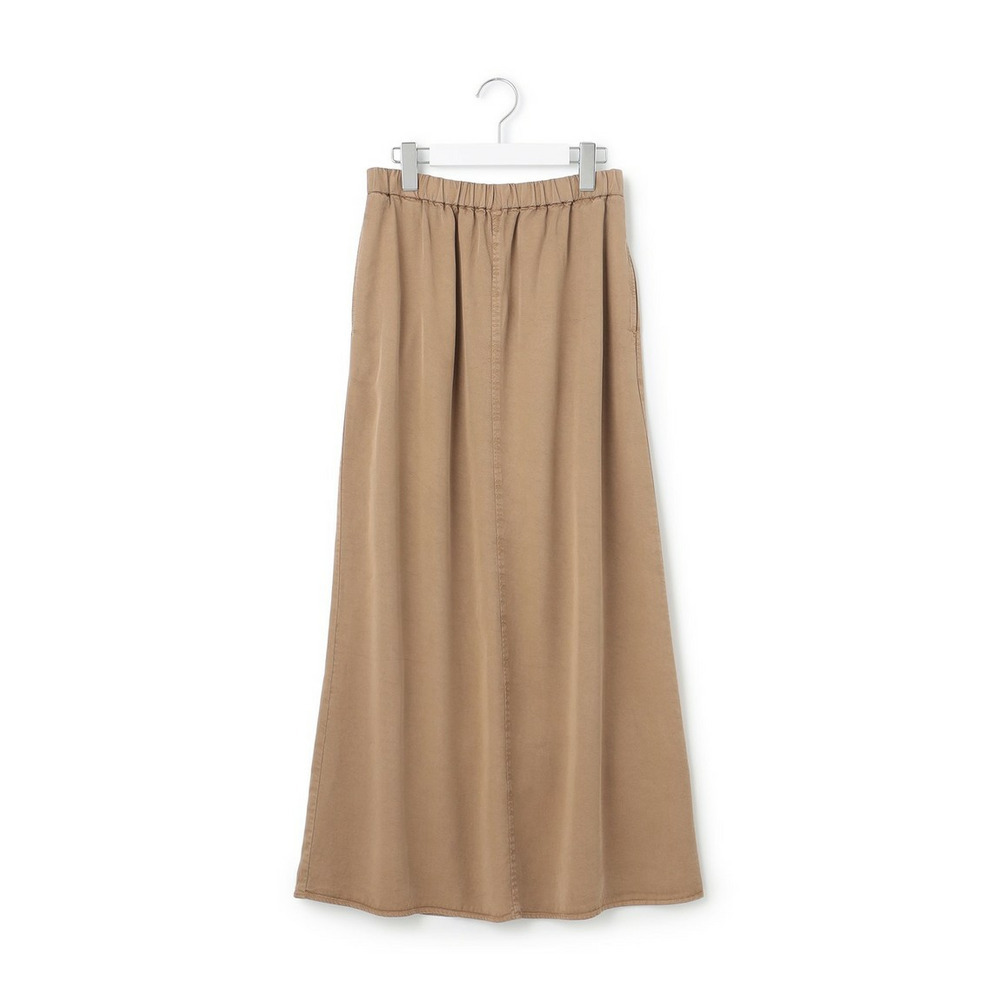 【SLOW/一部店舗限定】ガーメントツイル セミフレア スカート11