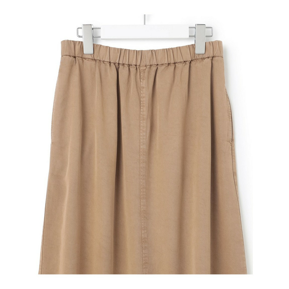 【SLOW/一部店舗限定】ガーメントツイル セミフレア スカート13