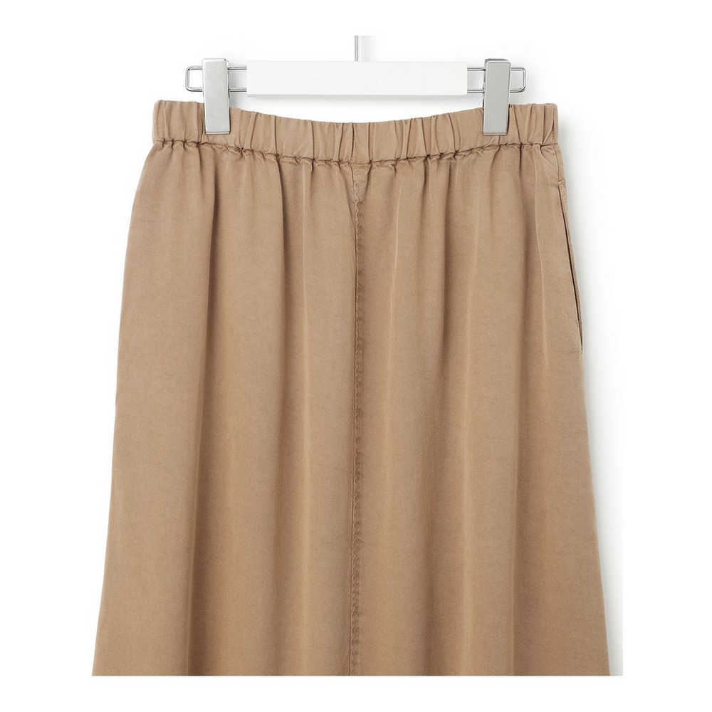 【SLOW/一部店舗限定】ガーメントツイル セミフレア スカート14