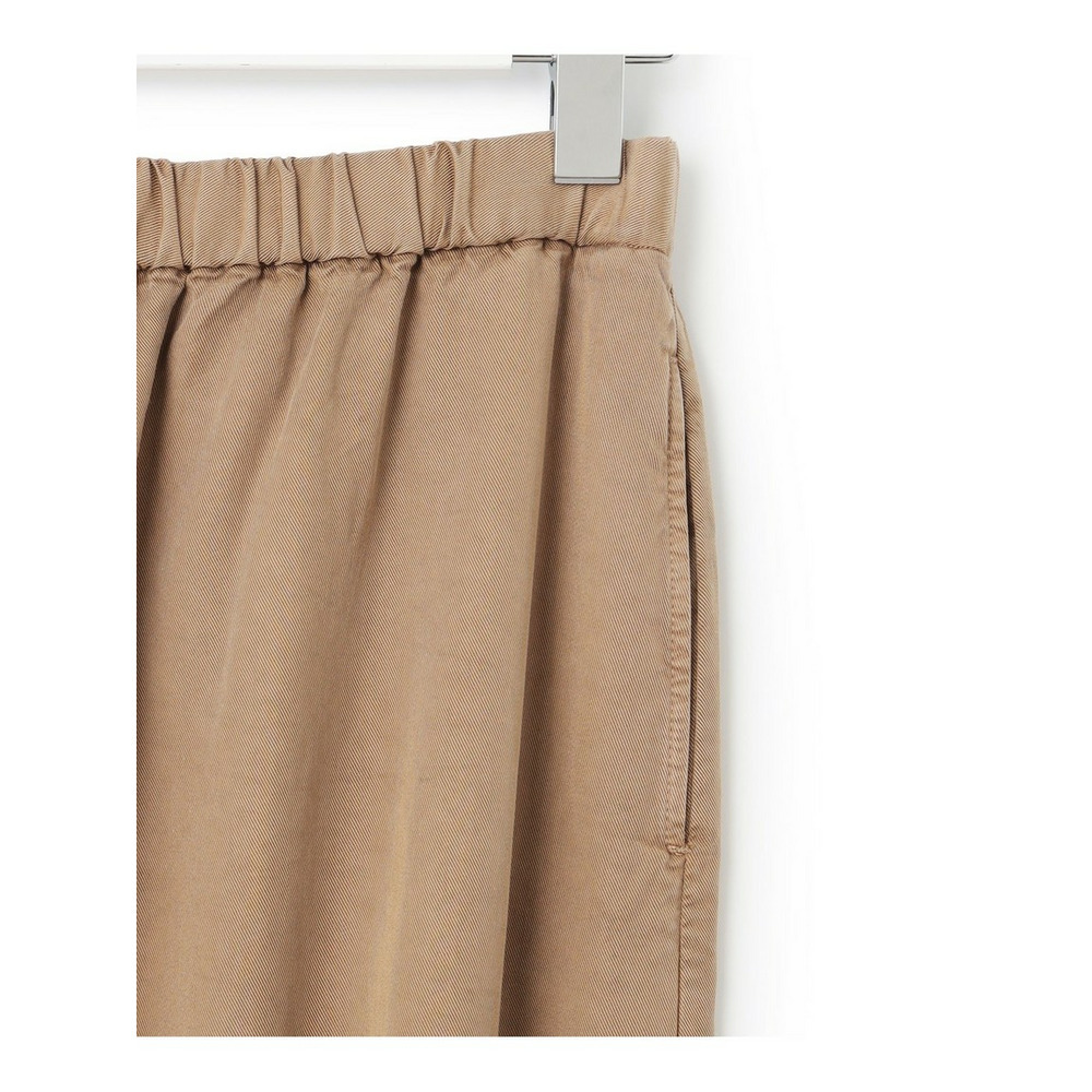 【SLOW/一部店舗限定】ガーメントツイル セミフレア スカート15