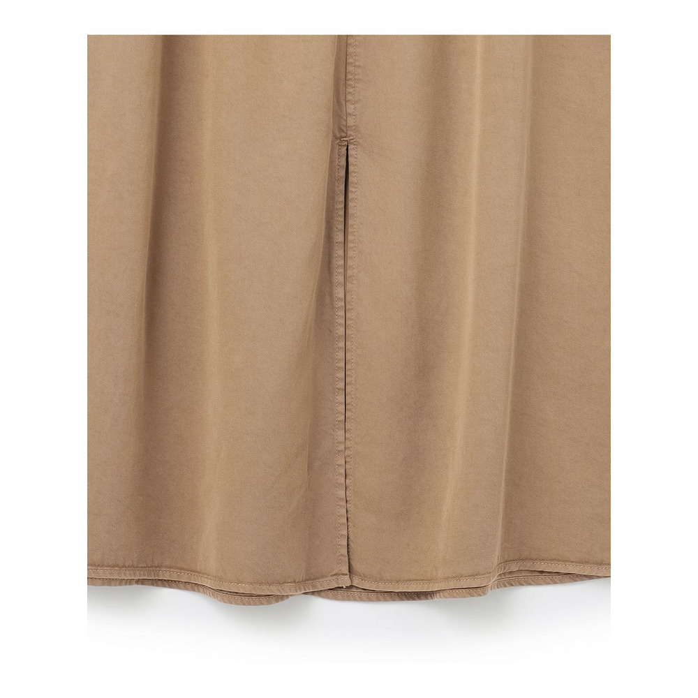 【SLOW/一部店舗限定】ガーメントツイル セミフレア スカート17