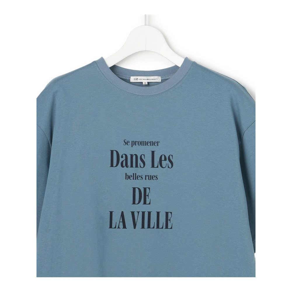 シャツテール ロゴTEE17