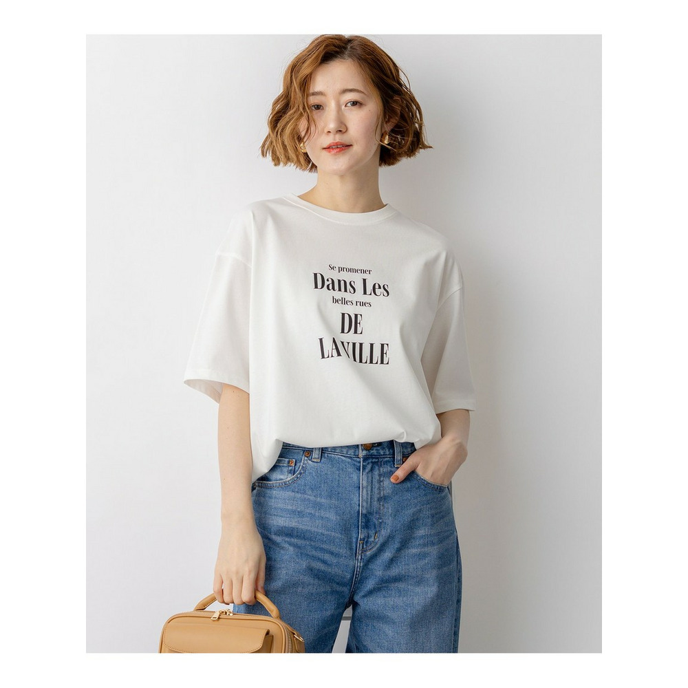 シャツテール ロゴTEE1