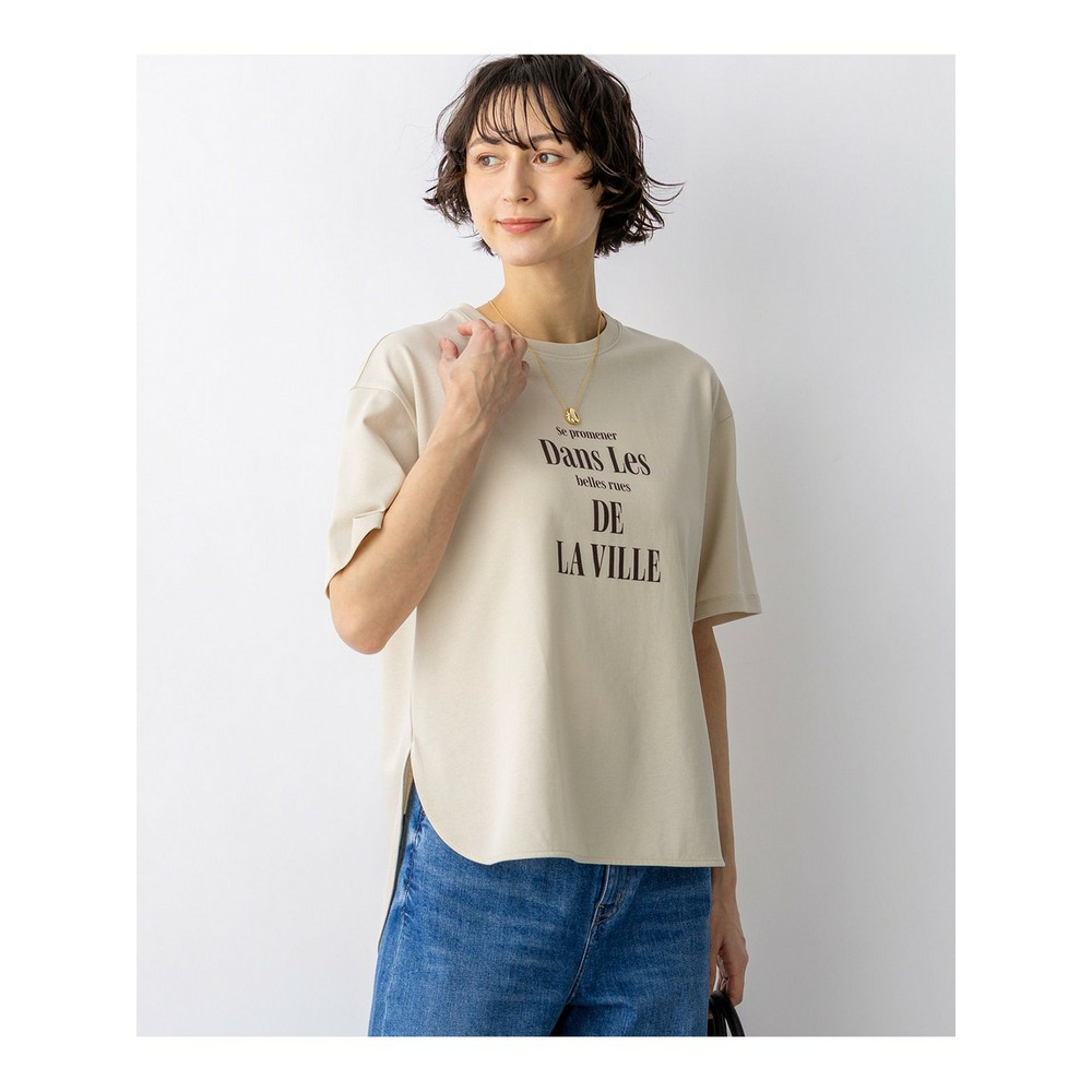 シャツテール ロゴTEE1