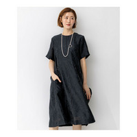 【APPLAUDIR】シアーフラワージャカード ドレス