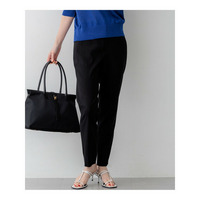 【CanCam掲載】リネンレーヨンストレッチ テーパード パンツ