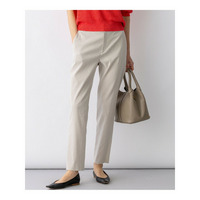 【CanCam掲載】リネンレーヨンストレッチ テーパード パンツ