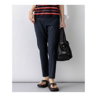 【CanCam掲載】リネンレーヨンストレッチ テーパード パンツ