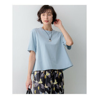 スビンギザコットン フレア Tシャツ