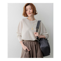 シャイニーシアー ドルマン ニット