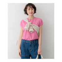 レーヨンポリエステルストレッチ フレンチスリーブ ニット