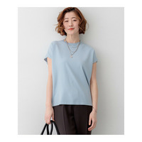 レーヨンポリエステルストレッチ フレンチスリーブ ニット