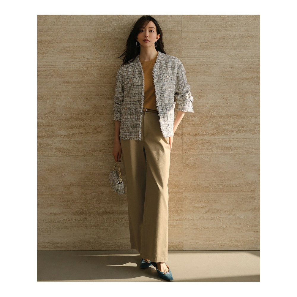 【見上愛さん着用】キュプラコットン プルオーバー ニット2