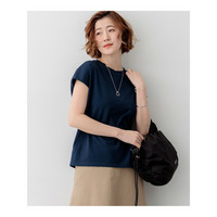 【WEB&一部店舗限定カラーあり】スビンハイツイスト フレンチスリーブ Tシャツ