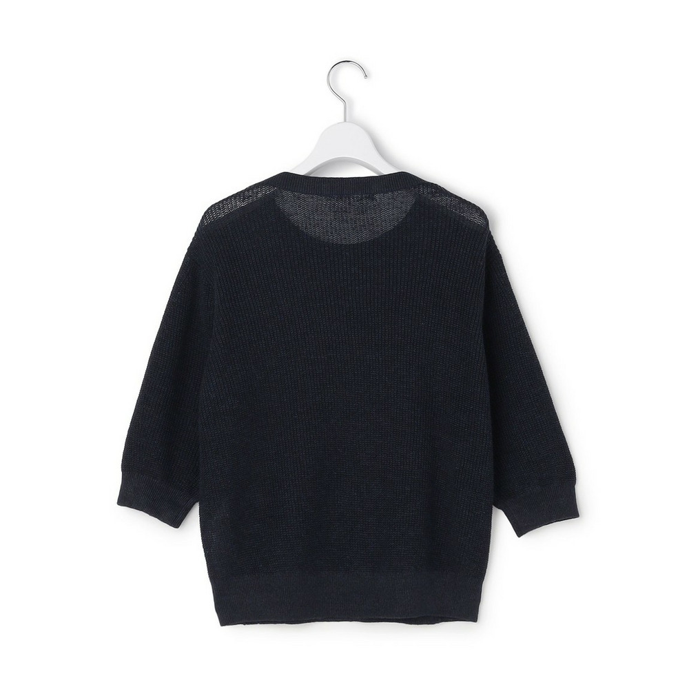 ピュアリネン パフスリーブ ニット13