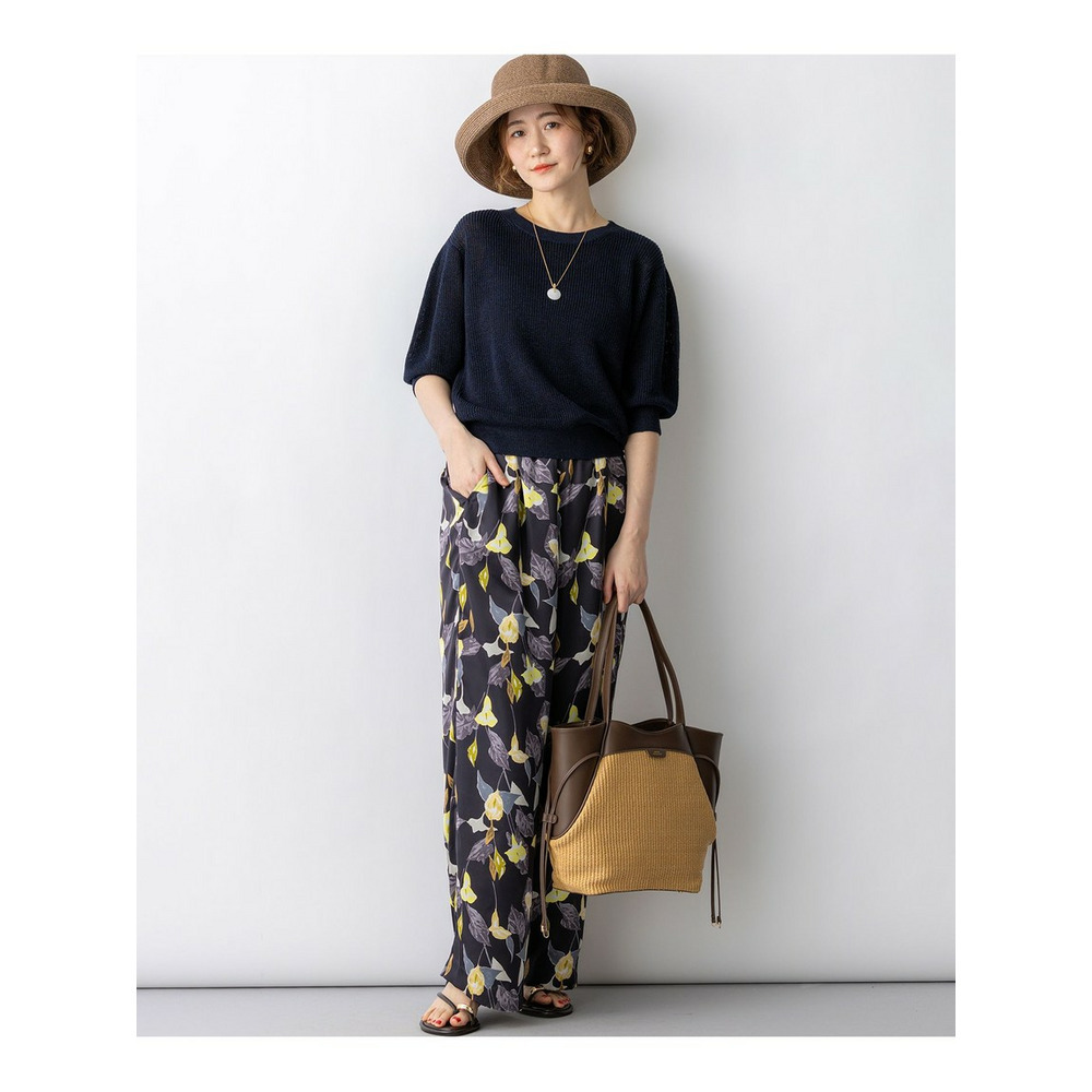 ピュアリネン パフスリーブ ニット6