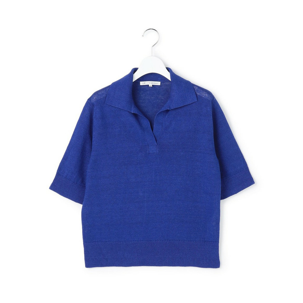 【CanCam掲載】ピュアリネン スキッパー ポロニット10