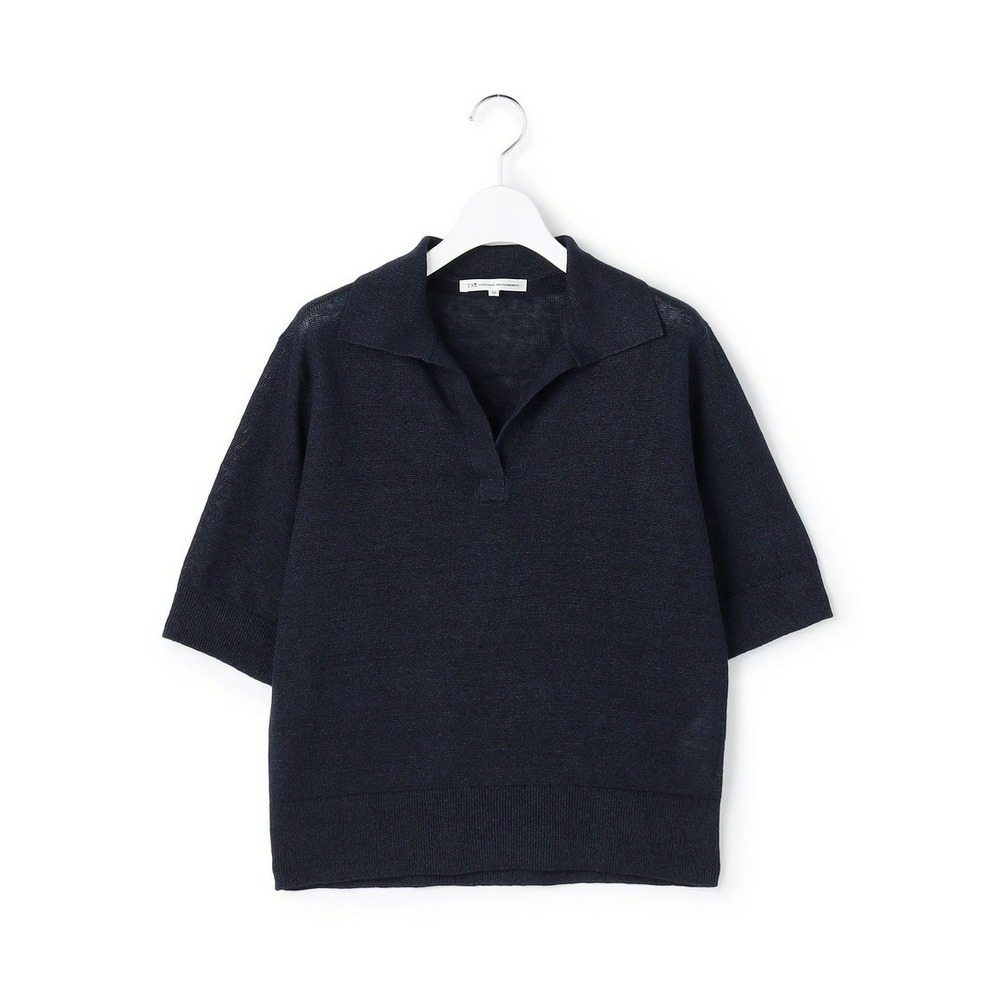 【CanCam掲載】ピュアリネン スキッパー ポロニット12