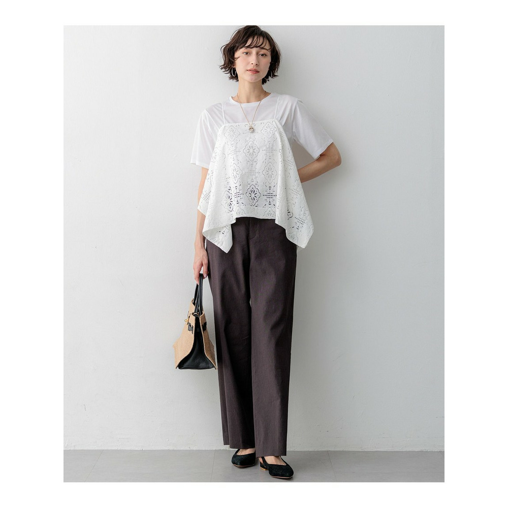 ラッセルオーナメントレース キャミソール ブラウス5