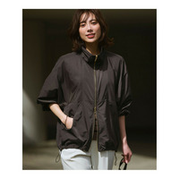 ナイロンタイプライター ダブルジップ ブルゾン