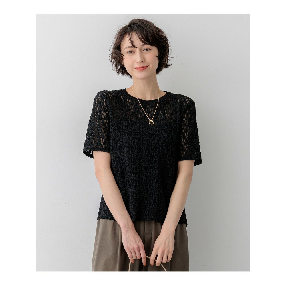 リンクルレースジャージー 5分袖 TEE