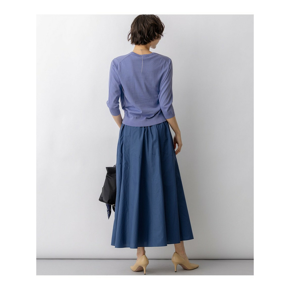 【一部予約】ナイロンコットンタフタ フレアスカート13