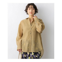 リネンミックスシアースラブ オーバーシャツ